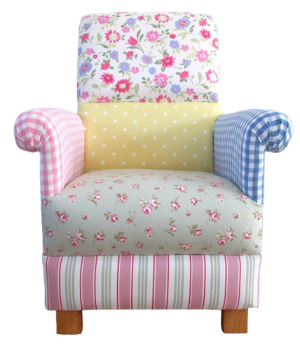 Laura ashley chair patchwork - laura,